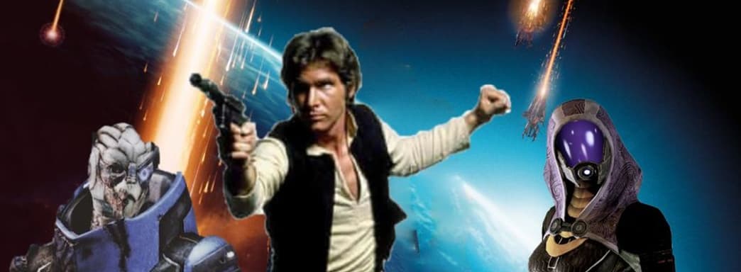 Хан Соло в мире Mass Effect? BioWare отменила спин-офф, вдохновленный «Звездными войнами»