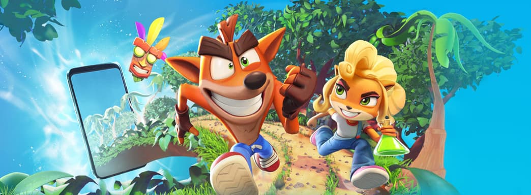 Крэш Бандикут теперь и на смартфонах. Crash Bandicoot: On the Run! выходит на iOS и Android