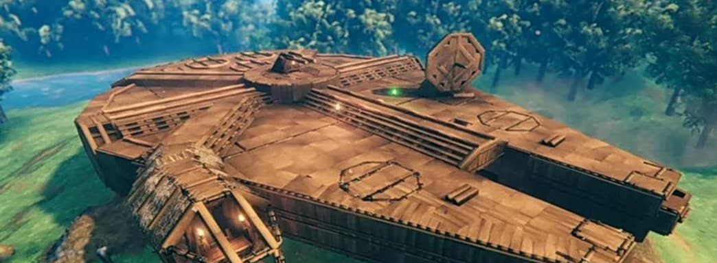 Игроки создали в Valheim Башню Саурона, «Сокол Тысячелетия» и другие конструкции