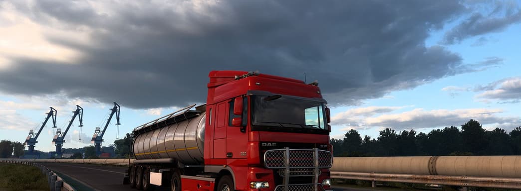 Euro Truck Simulator 2 и American Truck Simulator получили официальное обновление с улучшением графики