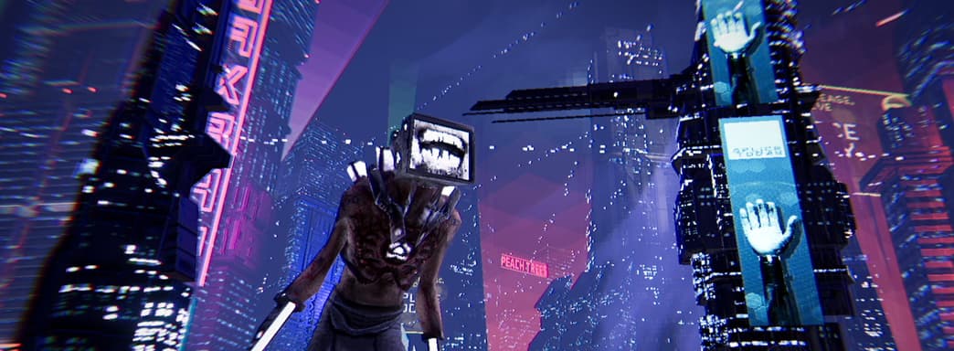 Киберпанк, кровь, бензопила – анонсирован старомодный шутер Turbo Overkill