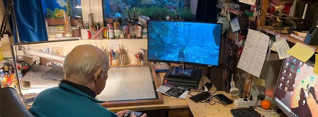 Возраст не помеха. 88-летний пенсионер осваивает Skyrim