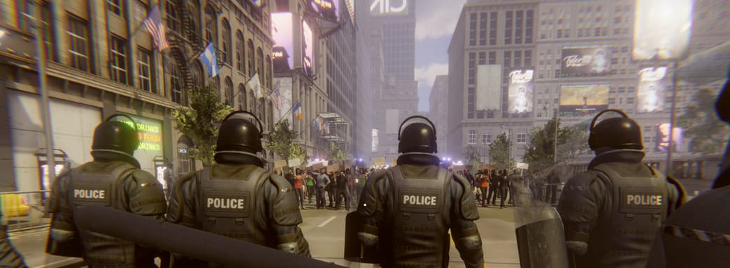 Кто там вышел митинговать? Анонсирован симулятор борьбы с протестами Riot Control Simulator
