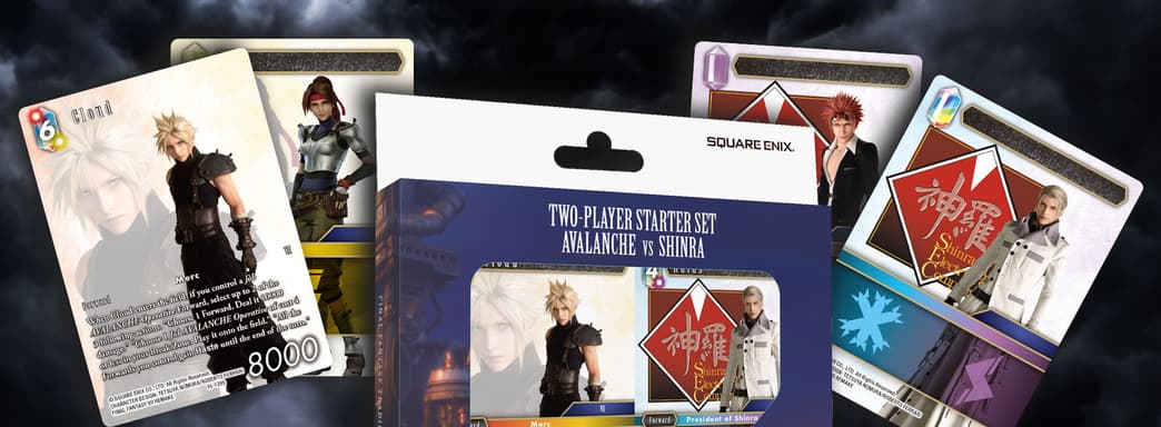 Открыт предзаказ на набор «Avalanche VS Shinra». Это ККИ с героями Final Fantasy VII Remake