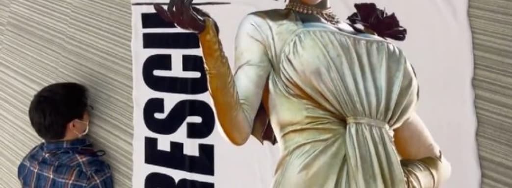 Баскетболисты оценят. Победители этого конкурса получат 3-х метровое полотенце Леди Димитреску