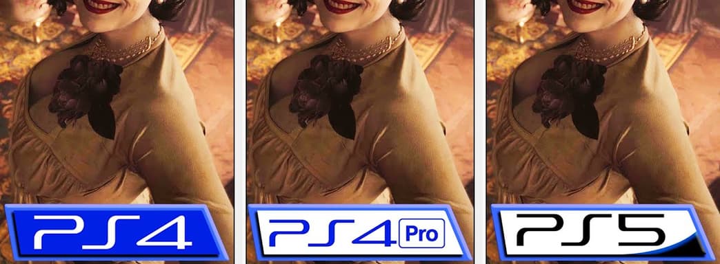 Леди Димитреску трёх поколений. Сравнение графики PS4, PS4 Pro и PS5-версий Resident Evil Village
