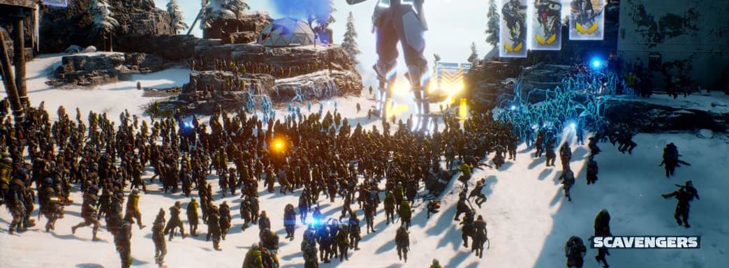 Более 9000 игроков на карте. Создатели Scavengers провели эксперимент