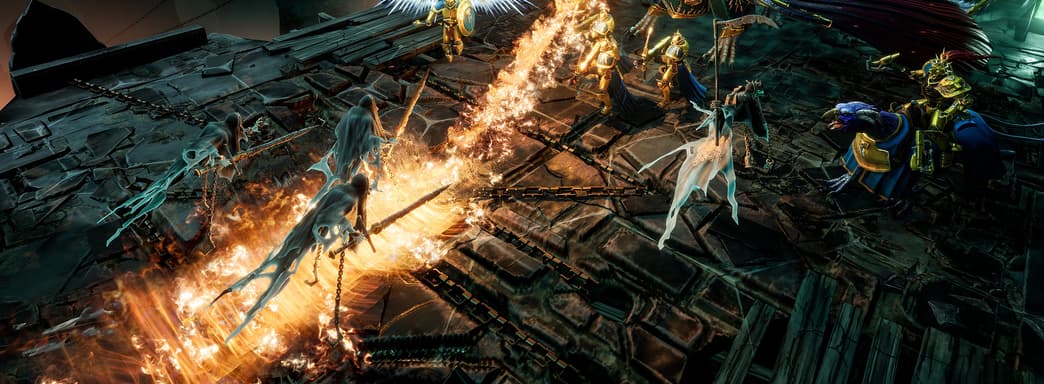 Бессмертные рыцари бьются против зомби и нежити в новом геймплейном ролике Warhammer Age of Sigmar: Storm Ground