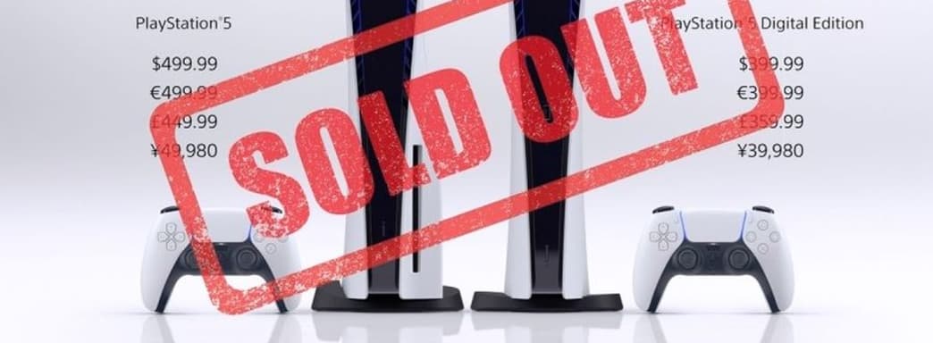 PS5 выходит на следующем рынке. Консоли были выкуплены за 60 минут