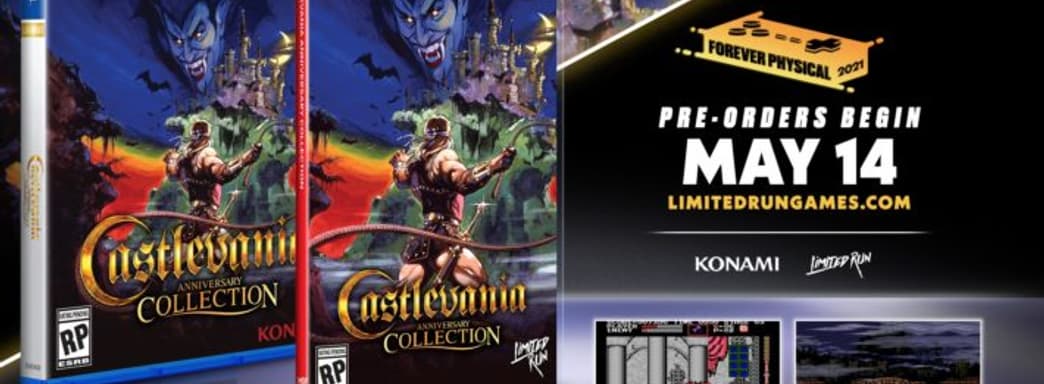 Castlevania Anniversary Collection получит 4 физических издания