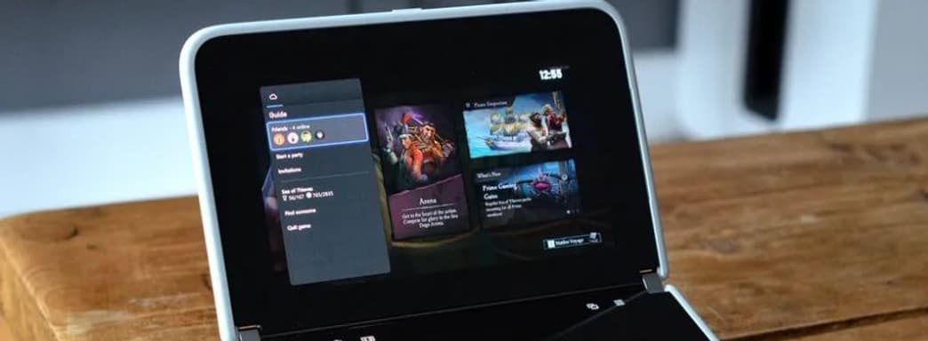xCloud на Surface Duo похожа на Nintendo 3DS с играми для Xbox