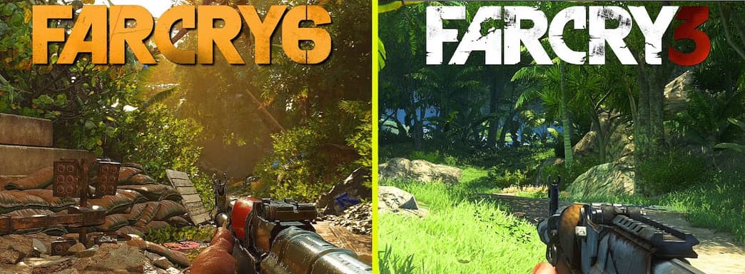 Прогресс — есть.  Видео сравнение графики Far Cry 3 и Far Cry 6