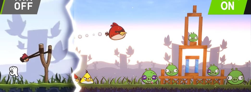 Трассировка лучей и птицы в ремейке Angry Birds на Unreal Engine 4