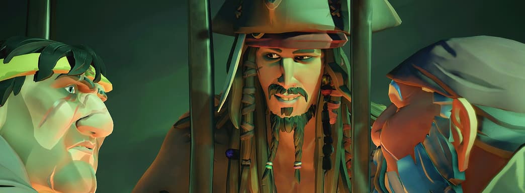 Разработчики рассказали, кто исполнил роль и озвучил Джека Воробья в приключении Sea of Thieves