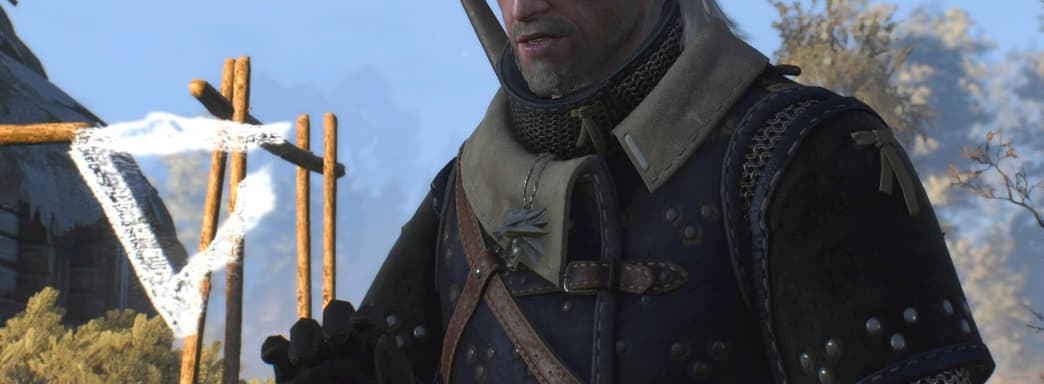 Интересный факт: Геральт в The Witcher 3 при наложении Знаков использует язык жестов