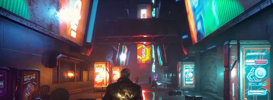 Город и неон в трейлере игрового процесс киберпанк-боевика Vigilance 2099