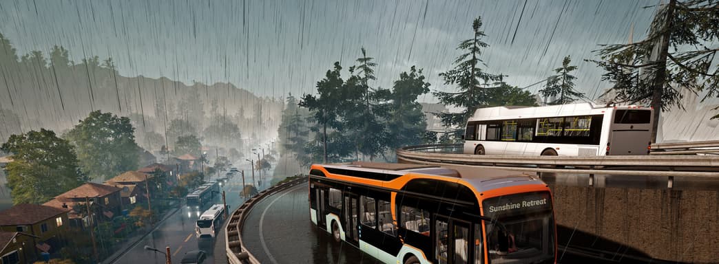 Много автобусов в новом трейлере Bus Simulator 21