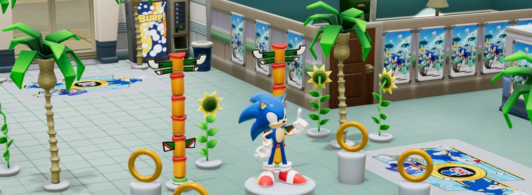 Соник с друзьями отправился в Two Point Hospital