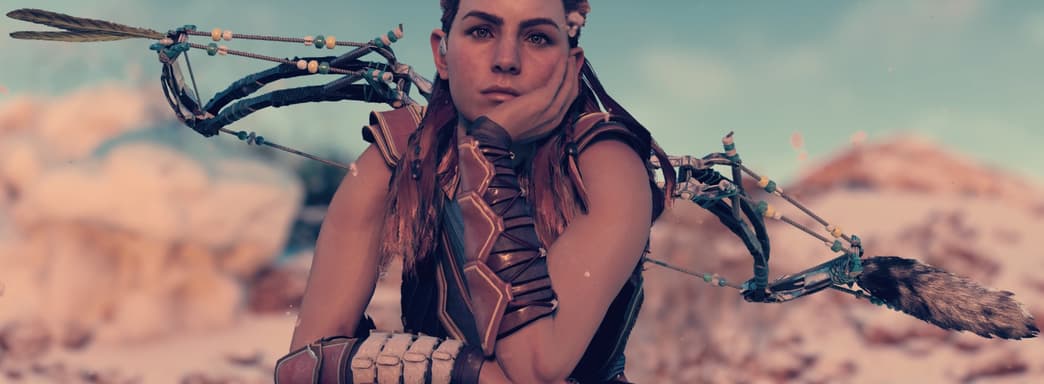 Утечка: модель героини Horizon Zero Dawn и лук в Genshin Impact