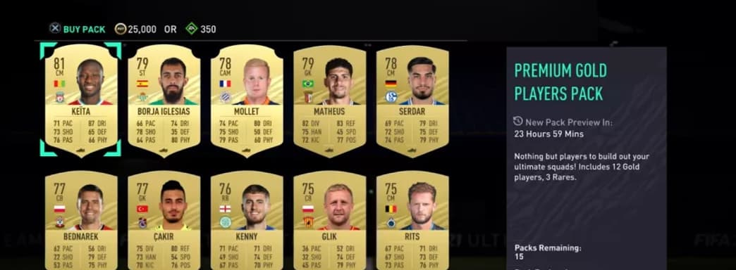 EA: новые наборы FIFA Ultimate Team с предварительным просмотром содержимого увеличили продажу лутбоксов — будут искать новые способы вовлечения