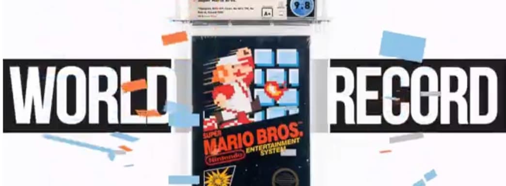 Картридж Super Mario Bros. продали за 2 миллиона долларов