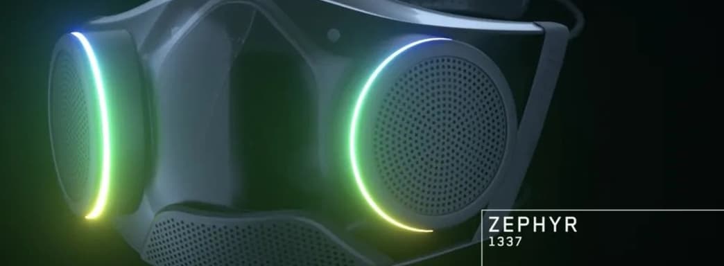 Razer открыла запись на бета-тестирование защитной маски с RGB-подсветкой