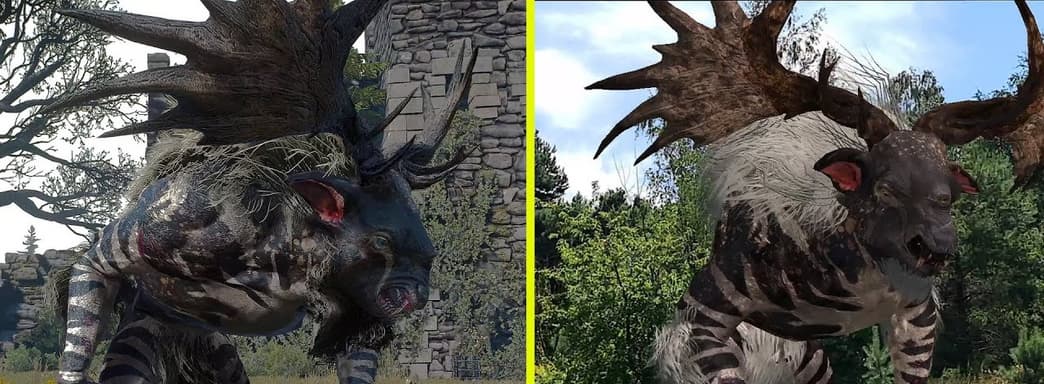 Видео: сравнение монстров из The Witcher: Monster Slayer и The Witcher 3: Wild Hunt