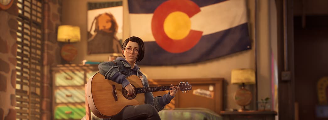 Девушка в музыкальном магазине в первой демонстрации игрового процесса Life is Strange: True Colors