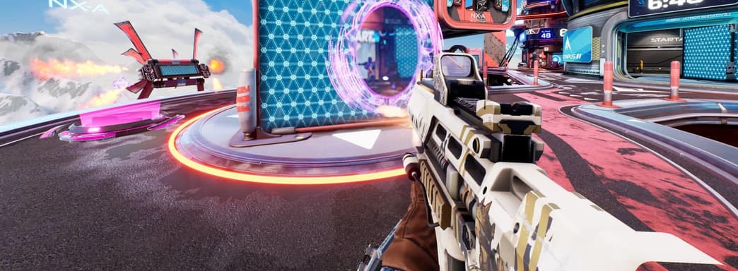 Открытая бета Splitgate продлена на неопределённый срок. Эта игра — смесь Halo и Portal