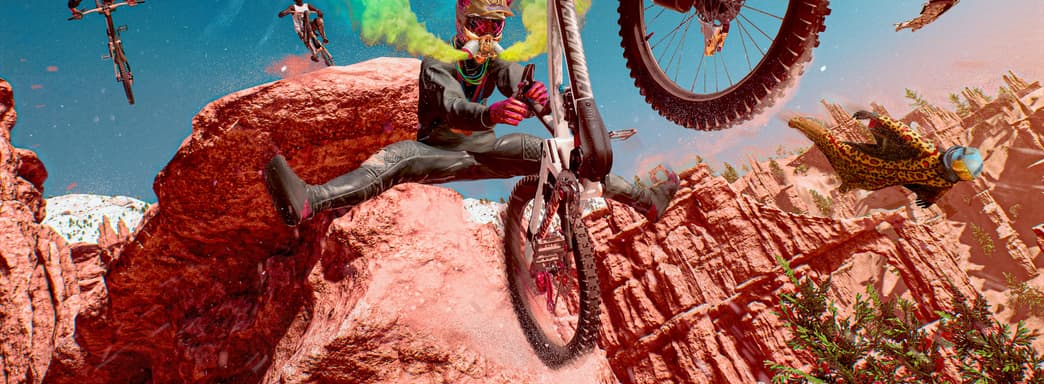 В Riders Republic от Ubisoft можно играть бесплатно. Началось открытое бета-тестирование