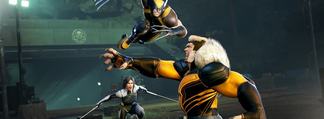 Marvel's Midnight Suns: Хантер и Росомаха сражаются с Саблезубом. Продолжительный игровой процесс