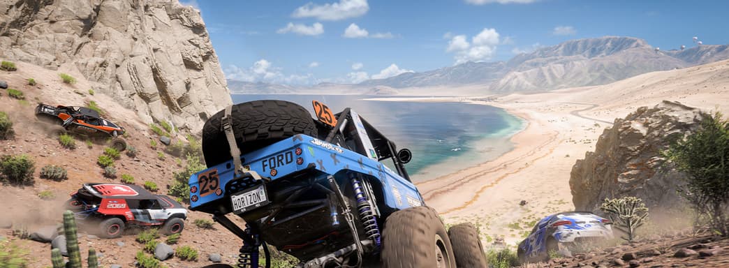 В Forza Horizon 5 на старте будет доступно свыше 400 автомобилей