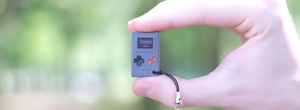 Thumby Game Boy станет самой маленькой консолью в истории