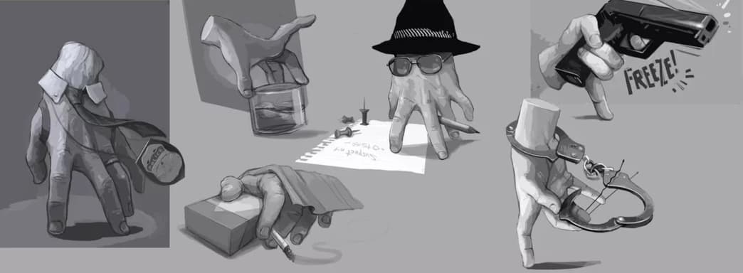 Гифка с бегущей рукой с пистолетом оказалась полноценной игрой вдохновлённой Max Payne