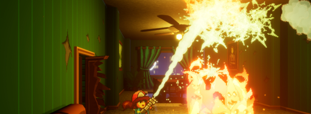 Платформер о девушке-пожарном Firegirl: Hack 'n Splash Rescue получил зажигательный трейлер и дату выхода в Steam