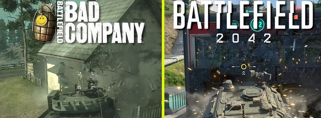 Эволюция Battlefield. Продемонстрированы кадры с улучшениями движка Frostbite за 13 лет