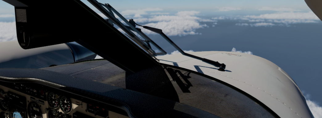 Разработчик сыграл в авиасимулятор на Steam Deck находясь за штурвалом летящего самолёта