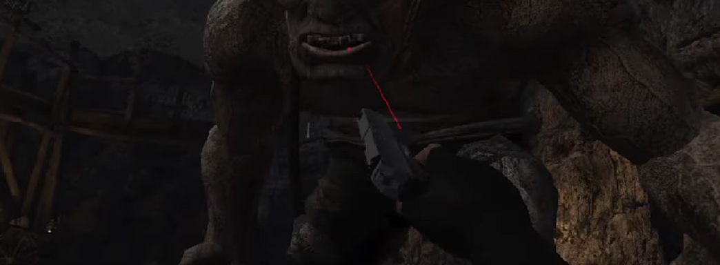 Resident Evil 4 VR подвергли цензуре. Не дадут подглядывать под юбку