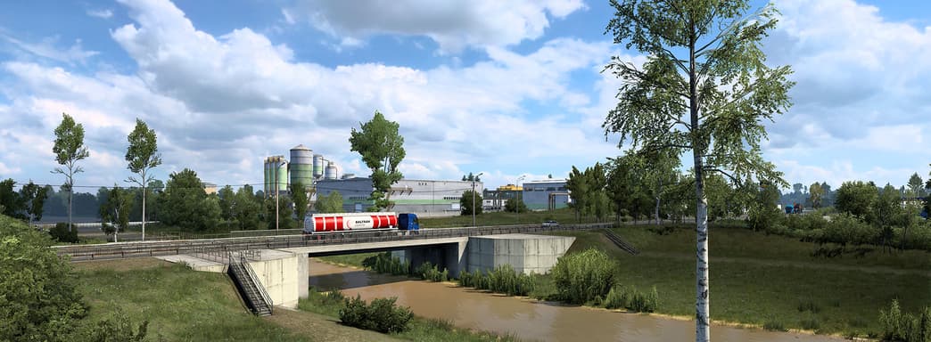 «Работать для людей» в Euro Truck Simulator 2. Любуемся красотам России на скриншотах нового дополнения