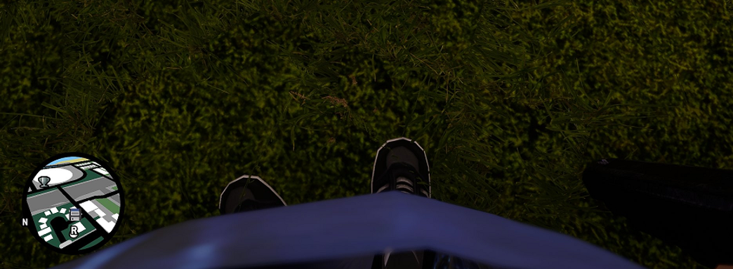 Ремастер GTA San Andreas запустили с видом от первого лица