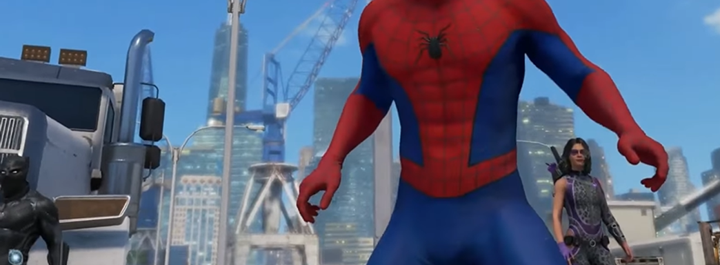 Человека-паука показали в Marvel's Avengers