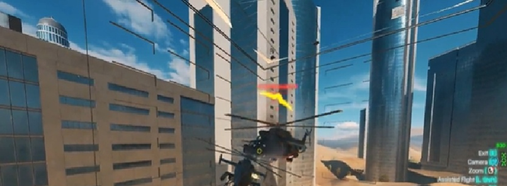 В Battlefield 2042 прячут вертолёты в здания. Битва асов внутри высотки