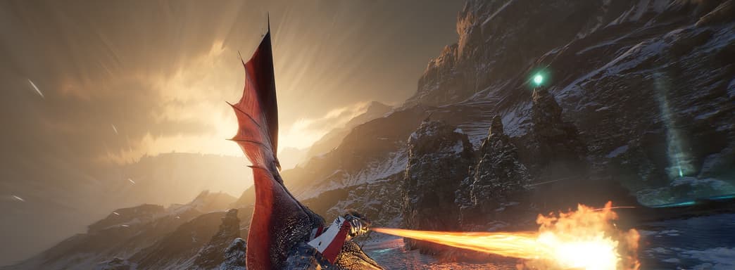 Стать драконом. В Steam вышла бесплатная игра о воздушных сражениях на огромных мифических существах