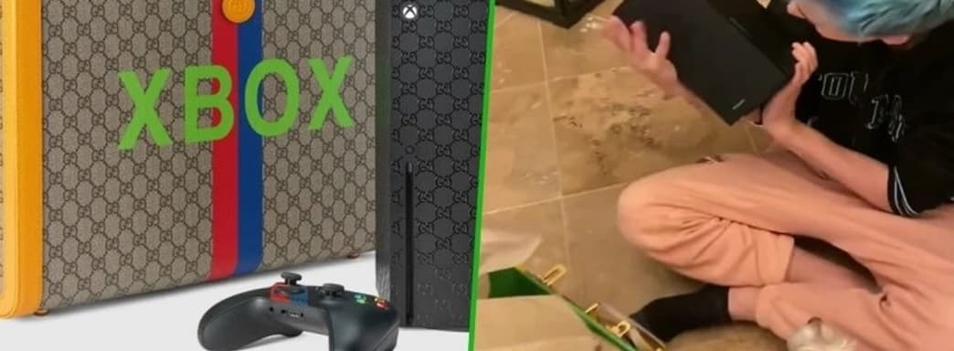 Стример Ninja показал Xbox Series X от дома Gucci