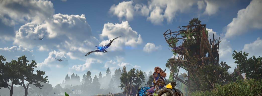 Появились первые скриншоты PS4-версии Horizon Forbidden West