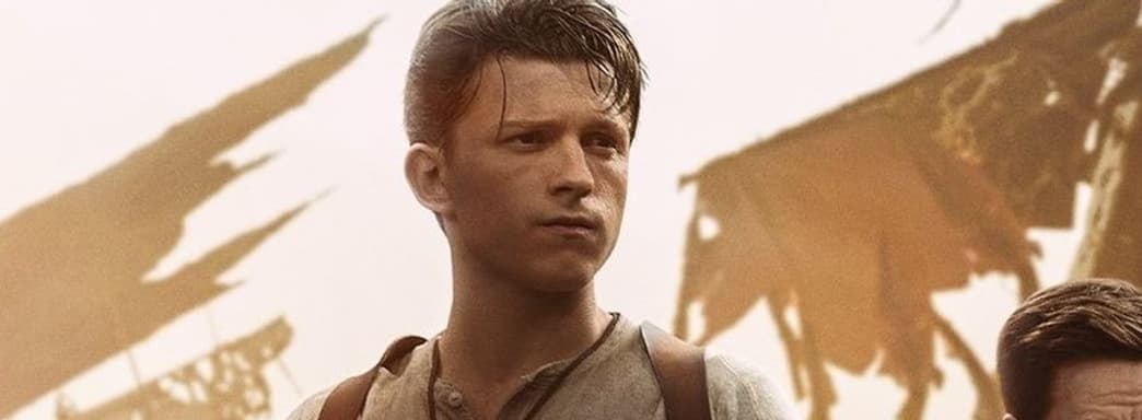 Uncharted идёт на большой экран. Том Холланд в роли Нейтана Дрейка на первом плакате