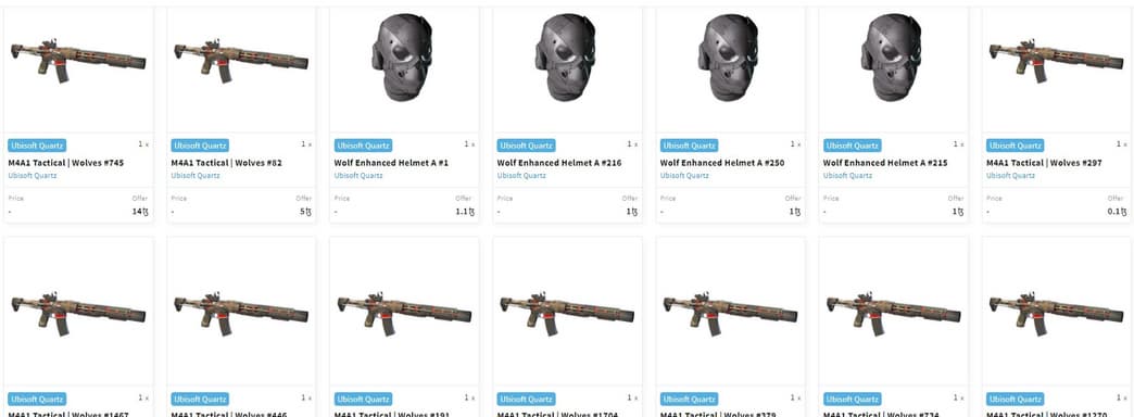 NFT-винтовки из Ghost Recon уже в продаже, но не видно покупателей