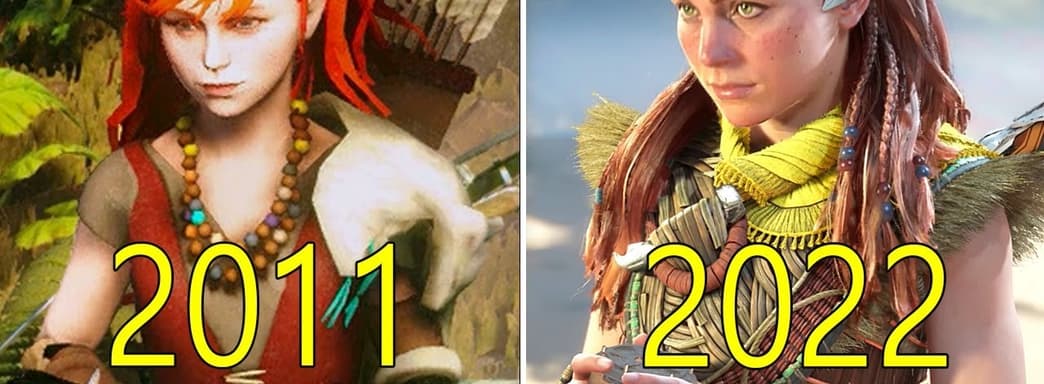 Смотрим на ранние прототипы Horizon: Zero Dawn. Эволюция серии с 2011 года