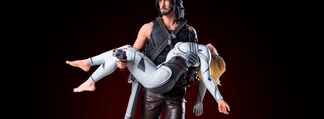 CD Projekt предлагает купить эту фигурку Джонни Сильверхенда за 34 тысячи рублей