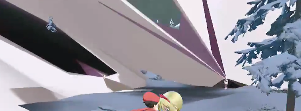 Pokemon Legends Arceus можно сломать, если вертеться вокруг девушки